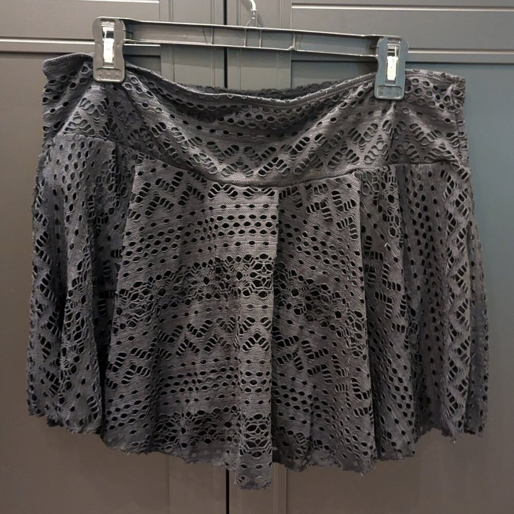 Lace Swim Skirt